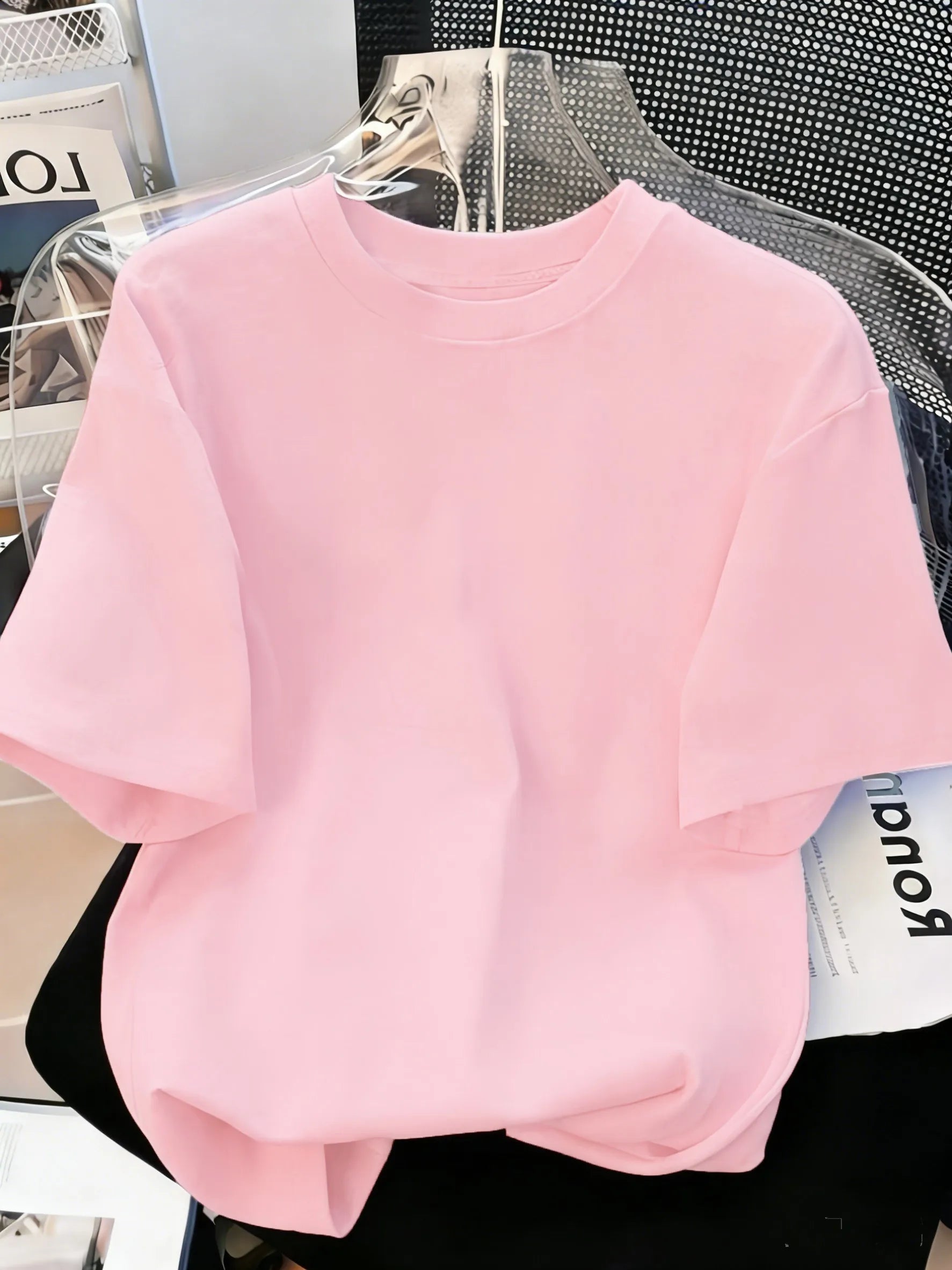 Solid Beach Summer T-Shirt For Man 21 Color S-3XL Cotton Short Sleeve All-Match Basics Street Streetwear Soft Breathable Clothes