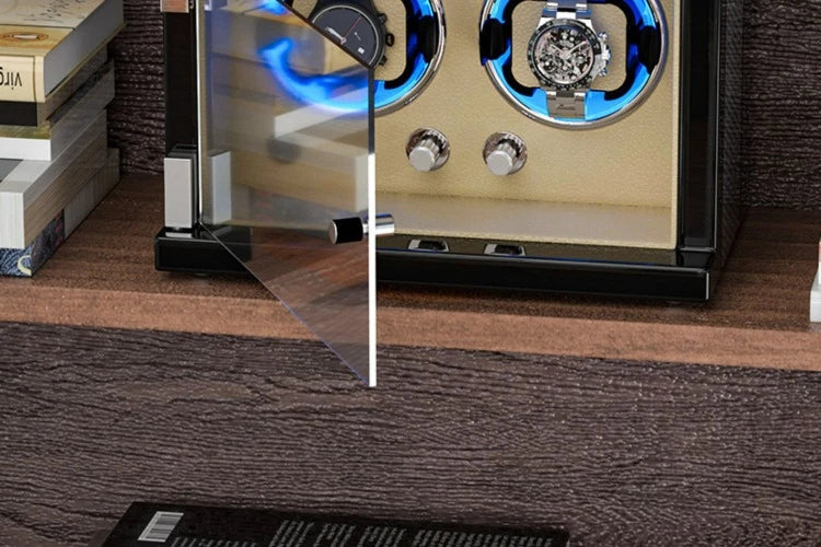 Silent Mechanism Movement Watch Winding Device Household Automatic Rotator Watches Winder Men Mechanical Wrist Watch Storage Box
