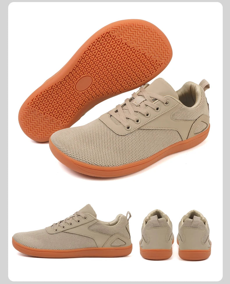 Wide-toed Shoes Men's Fashion Simple Casual Sports Shoes Barefoot Shoes Women's Jogging Shoes Walking Shoes
