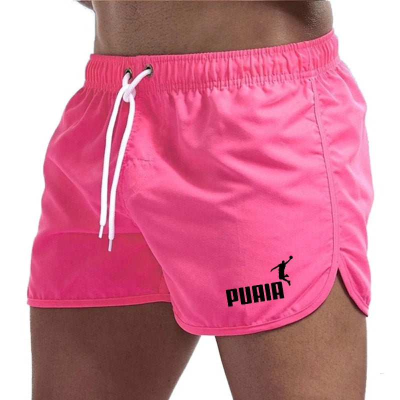Mens Beach Shorts Print Casual Quick Drying Man Swimwear Summer Hot Sales Sweatpants Surf Outdoor Swimming Fitness Sports Shorts
