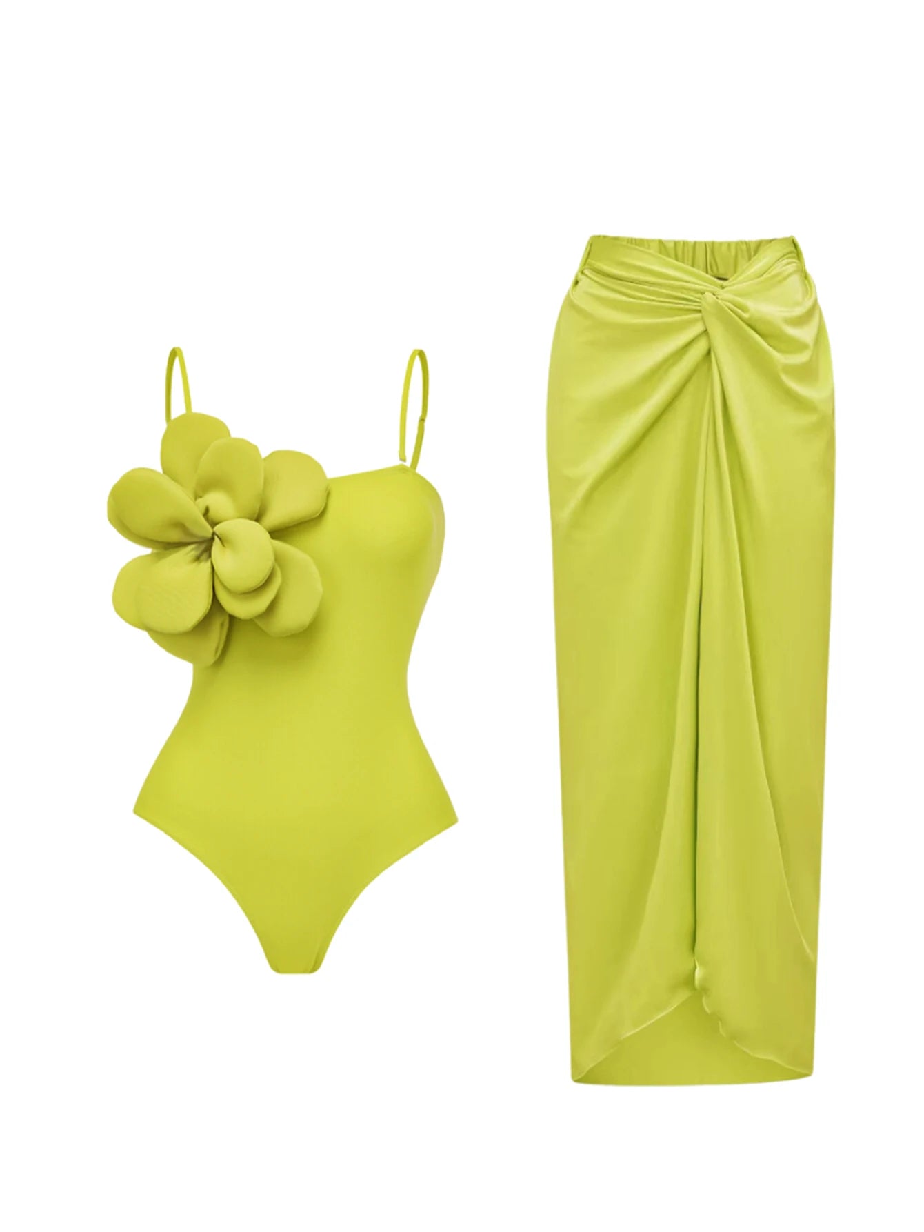 2PC Ruffe Bikini Set Women Swimwear Push Up Swimsuit Bottom Print Brazilian Biquini Bathing Suit Swim Wear Beach