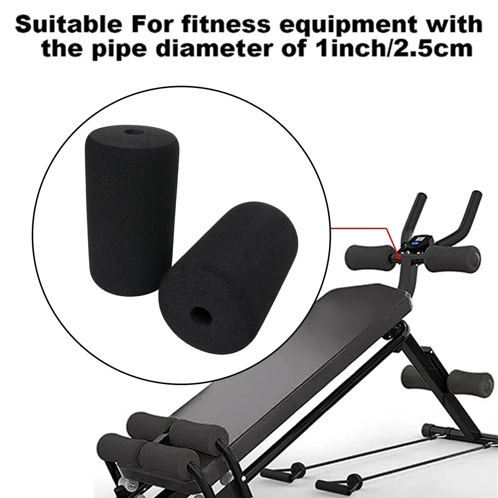 Foot Foam Pads Rollers Sponge Sleeve Handle Grip Tube Fitness Equipment For Home Gym Exercise Machines Equipments