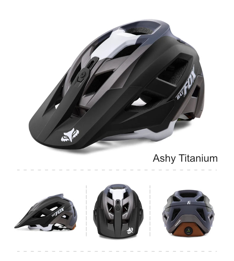 BATFOX 2025 New Mountain Bike Helmet Summer Colorful Cycling Helmet for Adults Youth Men and Women Speed Racing Bicycle Helmets