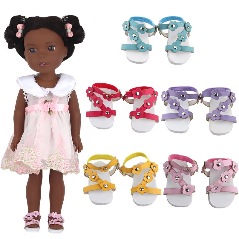 5.5cm Lovely Bow Doll Shoes For 14 Inch American& EXO Doll 1/6 New Mini Shoes Boots Accessories For 32-33 Russia DIY Doll,Nancy