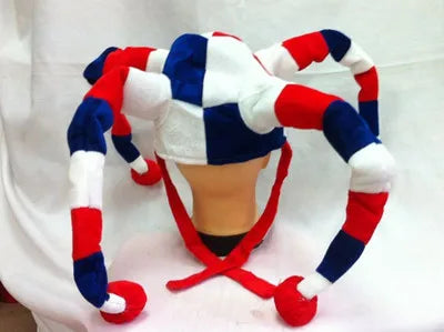 Soccer Carnival Soccer Hat Clown Cap Football Fans Cheer Props for Sports Competition Bar Supplies