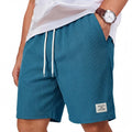 Korean Mens Loose Short Pants Casual Baggy Pant Man Summer Short Lightweight Beach Work Short Pants for Men Gym Man Twill Shorts