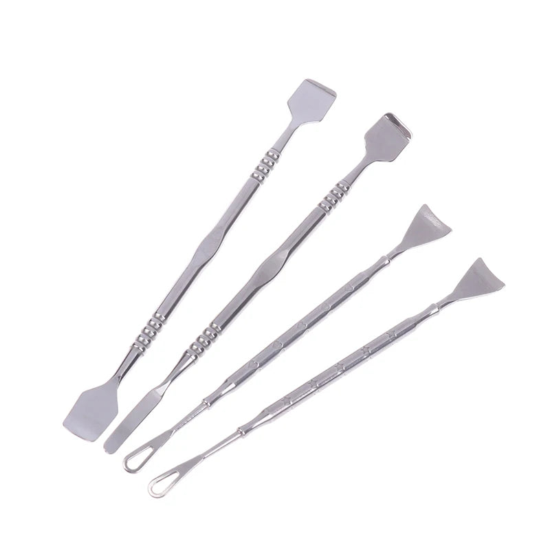 Double Head Stainless Steel Blackhead Scraper Beauty Tool For Facial Pore Cleaning Comedone Whitehead Popping Blemish Extractor