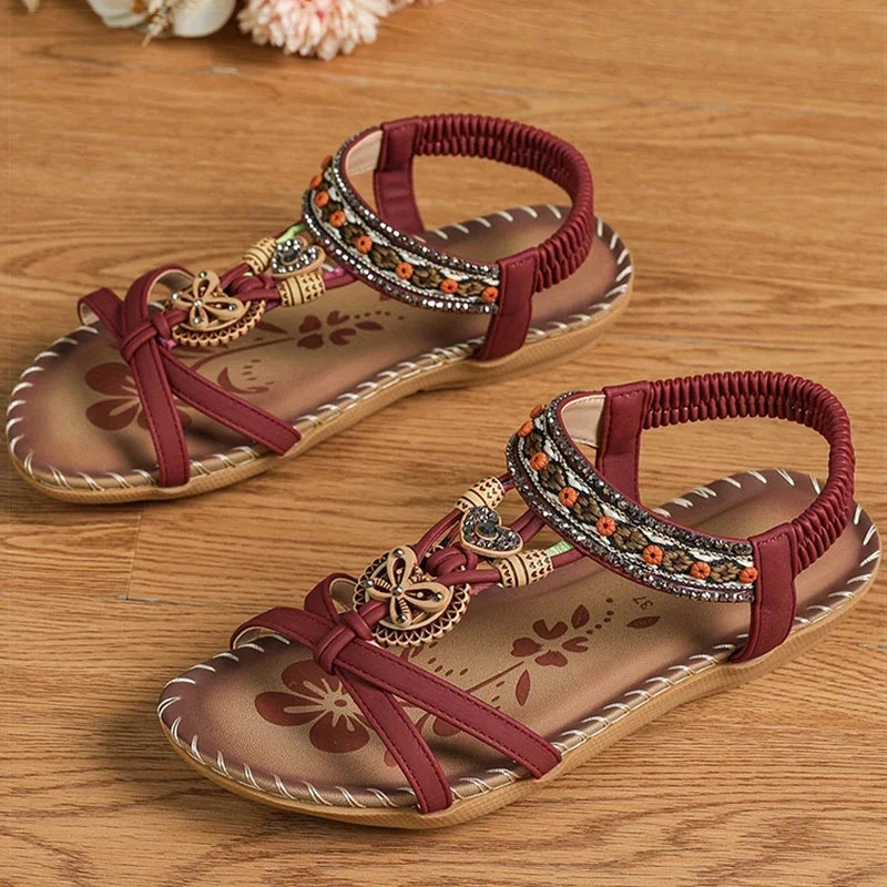 2025 New Women's Sandals Summer Sandals for Shoes Woman Colorful Beach Sandalias De Mujer Non-Slip Summer Footwear Women Mujer