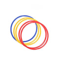 10pcs Durable Agility Training Rings Portable Football Soccer Speed Agility Training Rings Sport futbol Training Equipment