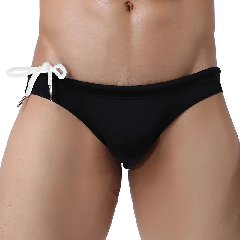 New Board Shorts Swimsuit Sexy Swimwear Men Briefs Swimming Trunks for Bathing Suit Men Beachwear