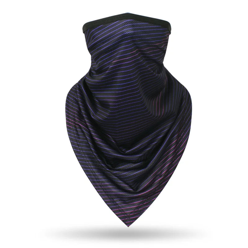 Sports Scarf for Cycling, Cooling Face Mask, Windproof Neck Gaiter, UV Protection Scarf for Beach, Fashion Bandana for Men Women