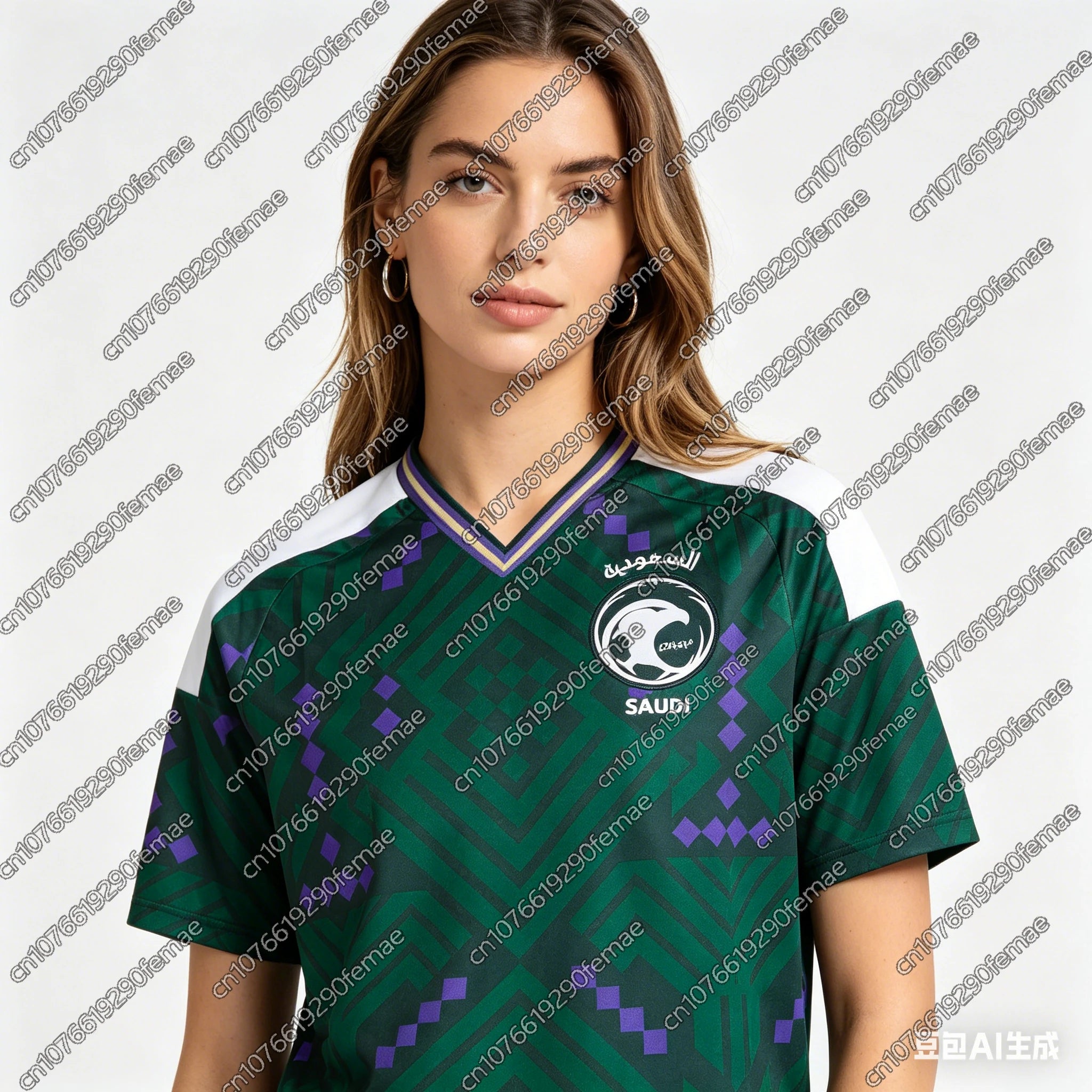 Saudi Arabia Kids Soccer Jersey 2026 New Sports Match T-Shirt Family Fan Gear Quick Dry Breathable Boys Summer Wear