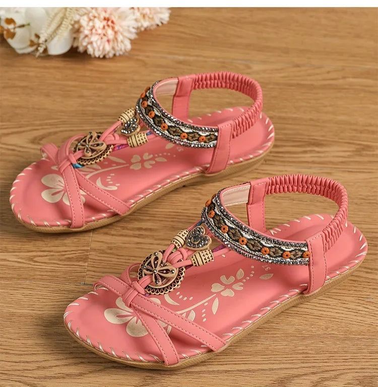 2025 New Women's Sandals Summer Sandals for Shoes Woman Colorful Beach Sandalias De Mujer Non-Slip Summer Footwear Women Mujer