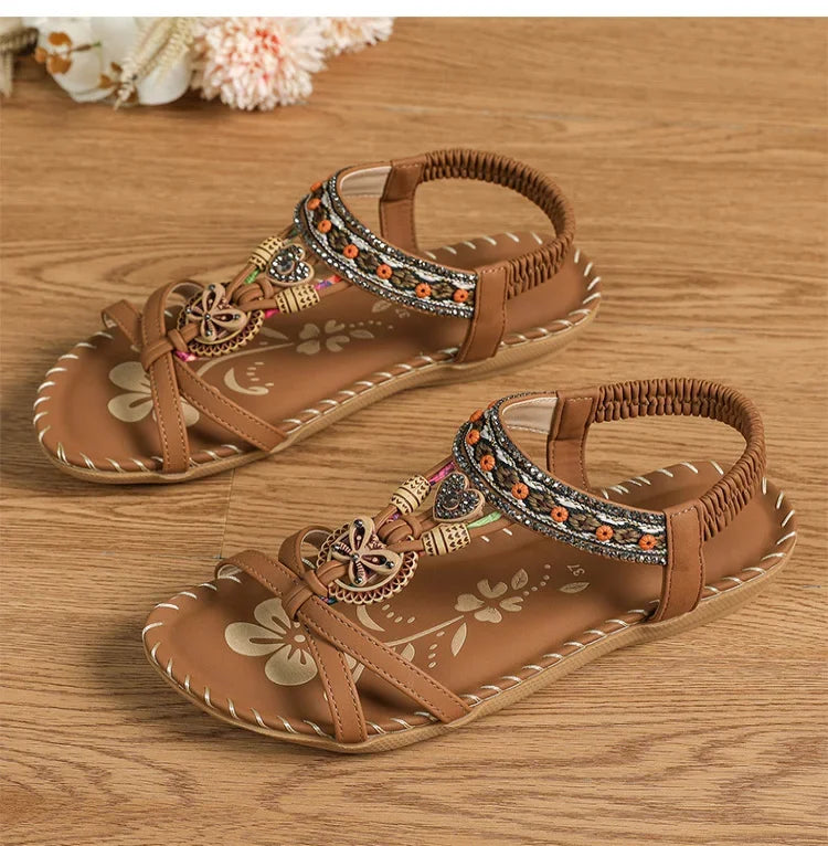 2025 New Women's Sandals Summer Sandals for Shoes Woman Colorful Beach Sandalias De Mujer Non-Slip Summer Footwear Women Mujer
