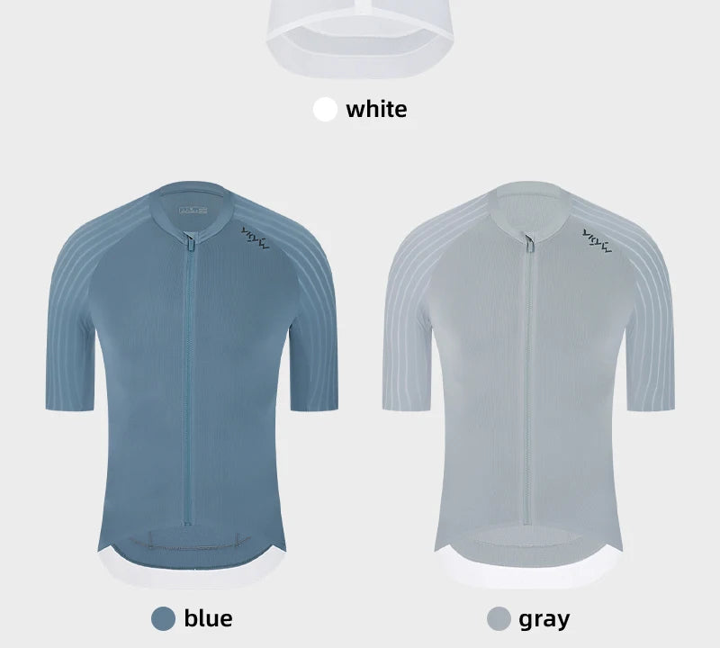 YKYWBIKE Man's Cycling Jersey 2026 Summer Road Bike Shirt YKK Zipper Bicycle Jersey Breathable Aerodynamic Raglan Sleeve
