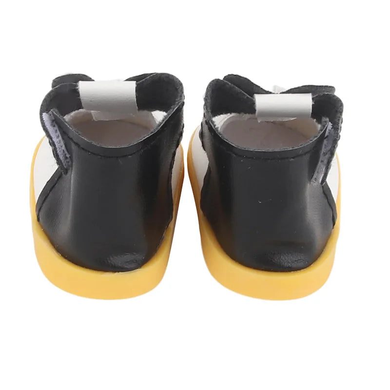 5.5cm Lovely Bow Doll Shoes For 14 Inch American& EXO Doll 1/6 New Mini Shoes Boots Accessories For 32-33 Russia DIY Doll,Nancy