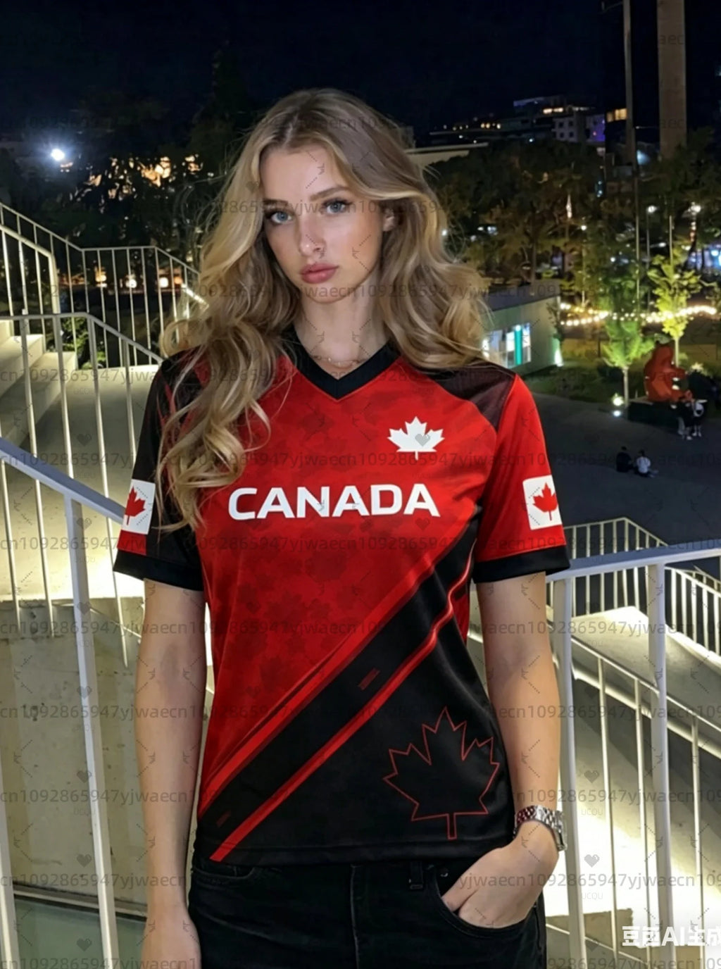 26 Summer Men's&Women's Canada Soccer Jersey Gift For Lovers Tee Fan Gift Plus Size Fashion Street Top soccer fans T-shirt