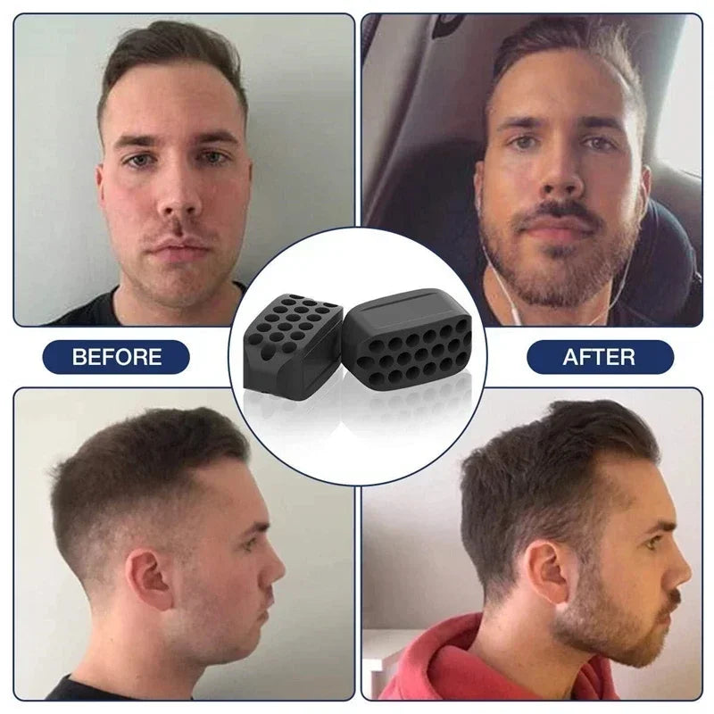 Face Masseter Jaw Exercise Muscle men mouth Exerciser chew ball bite breaker training Fitness Face Masseter men jaw
