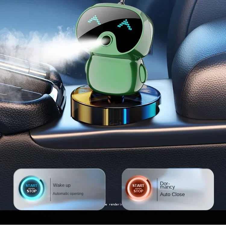 New Car Fragrance Robot Intelligent Aromatherapy Machine Car Perfume Seat High-end Air Purification Aromatherapy Deodorant