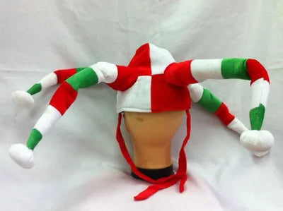 Soccer Carnival Soccer Hat Clown Cap Football Fans Cheer Props for Sports Competition Bar Supplies