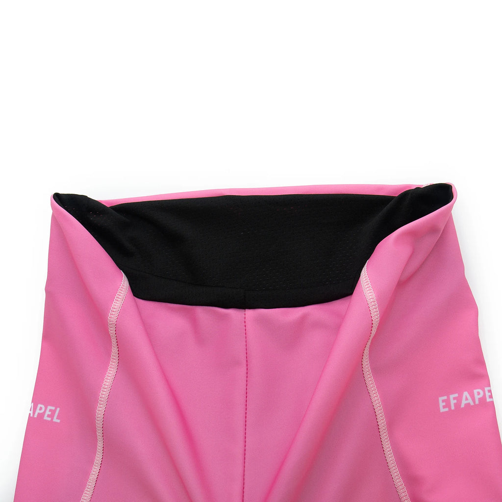 New 2025 PINK YELLOW Cycling Jersey UAE TEAM Bike Jersey Shorts Set Ropa Ciclismo Men Women Summer Pro Bicycle Maillot Clothing