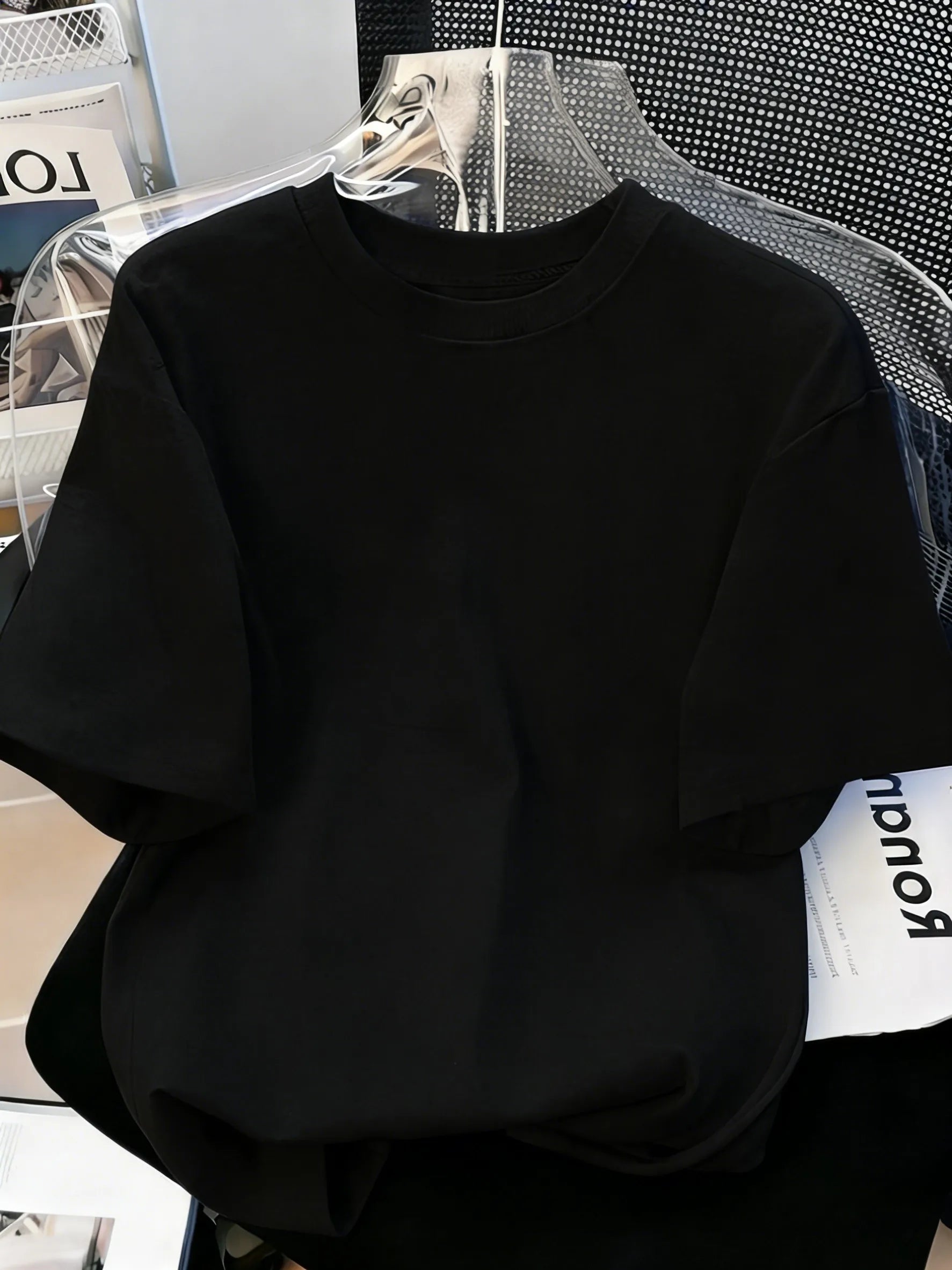 Solid Beach Summer T-Shirt For Man 21 Color S-3XL Cotton Short Sleeve All-Match Basics Street Streetwear Soft Breathable Clothes