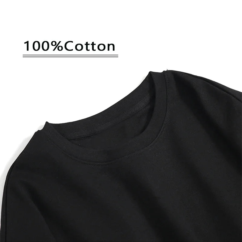 Exported to Japan Japan Style Luxury brand Cotton letter Printed Couple Tees Summer Harajuku Men/Women Loose Long sleeve Tees