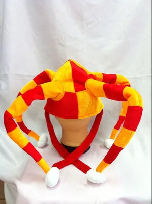 Soccer Carnival Soccer Hat Clown Cap Football Fans Cheer Props for Sports Competition Bar Supplies