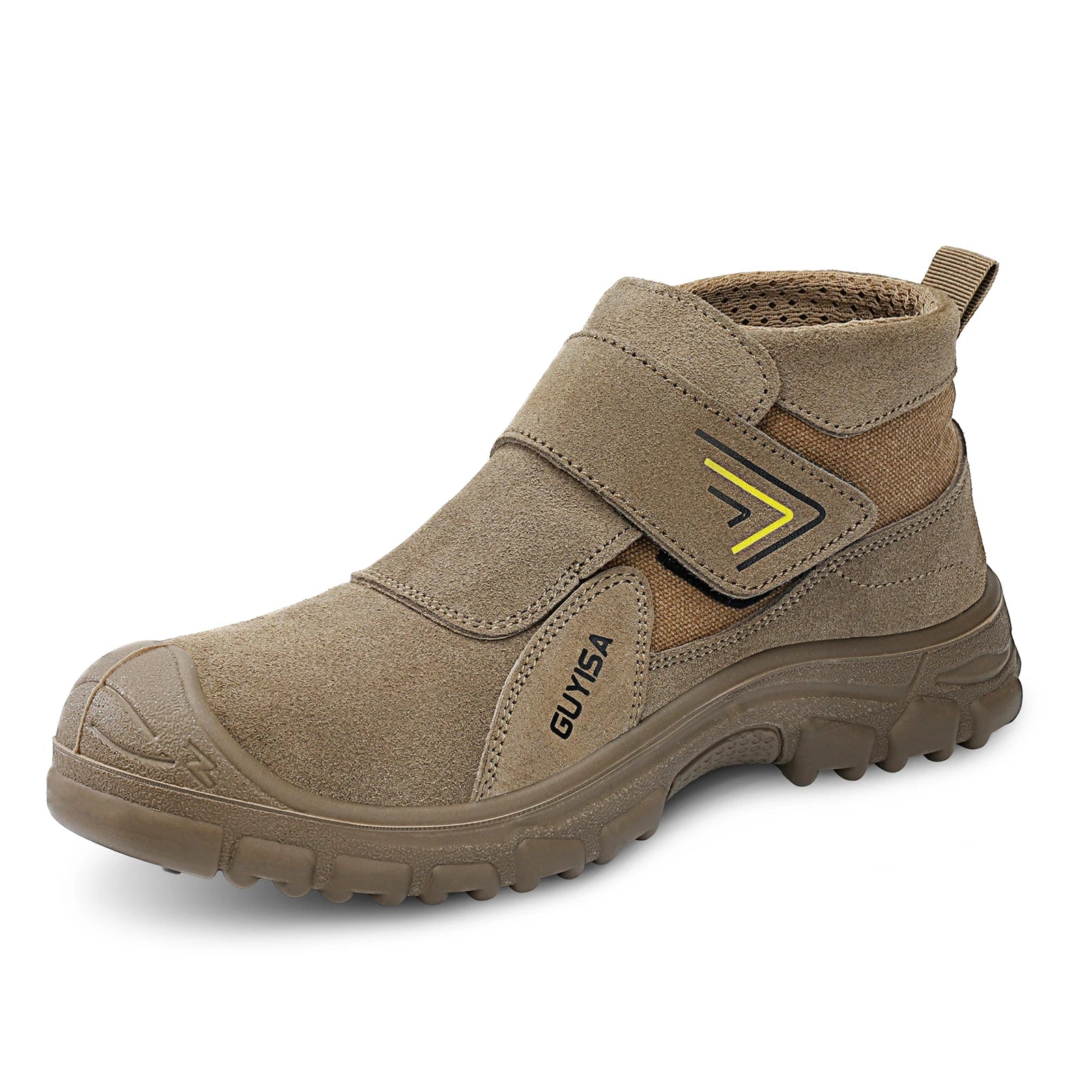 Work shoes for men, anti-shatter, anti-stab, anti-scald, durable sole, all-season model