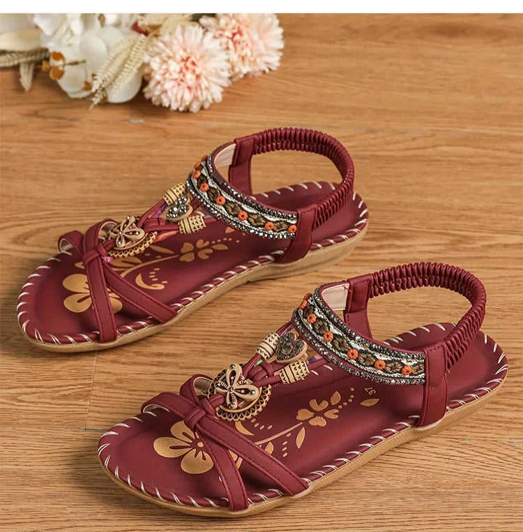 2025 New Women's Sandals Summer Sandals for Shoes Woman Colorful Beach Sandalias De Mujer Non-Slip Summer Footwear Women Mujer