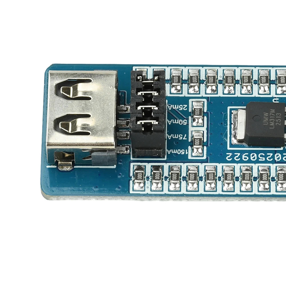 Charging Protection Module USB A Power Bank Virtual Load Anti-Shutdown Module with Switchable Output Current