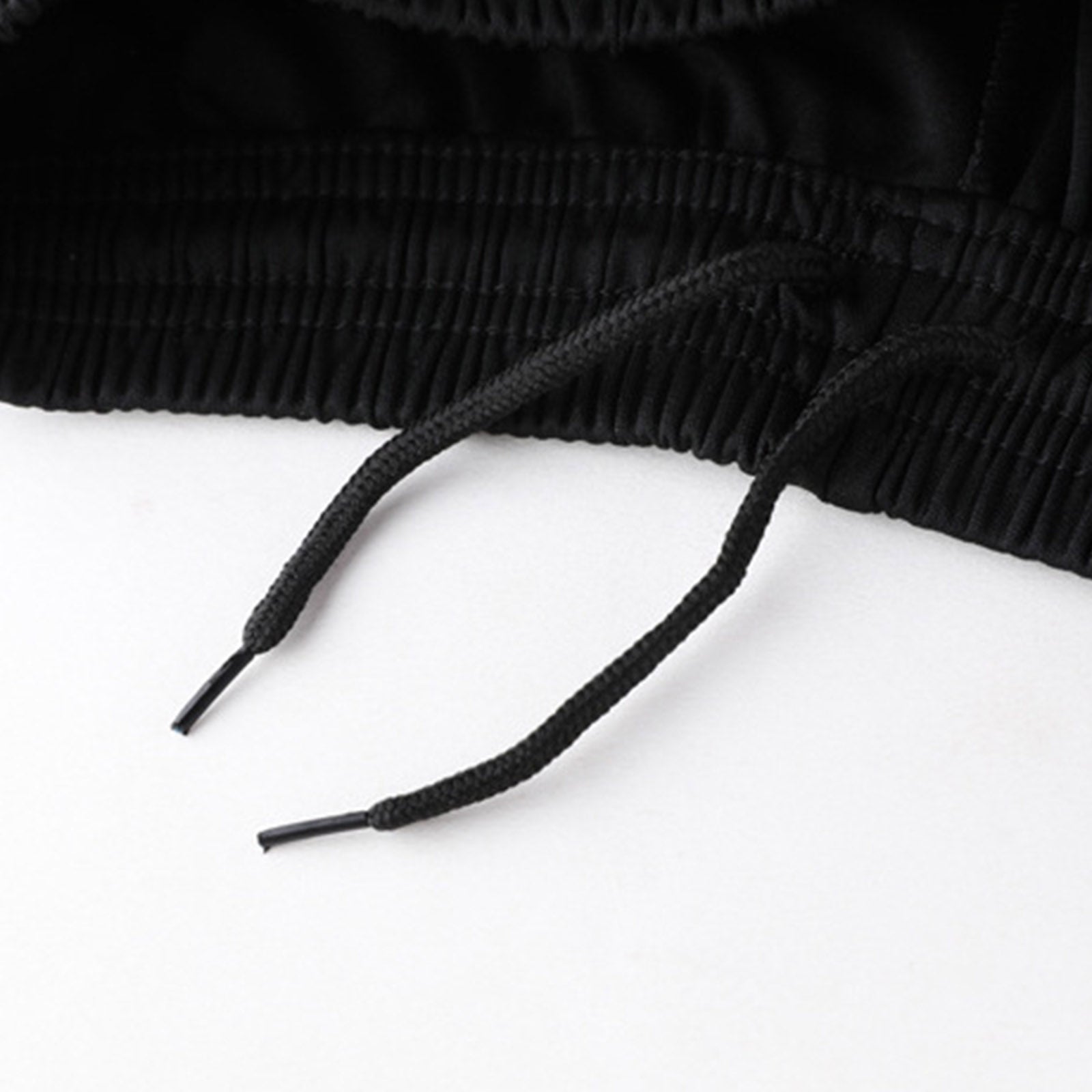 Mens Soccer Jersey Referee Outfit Football Match Uniform Tracksuit Turn-Down Collar Short Sleeve Pockets T-shirt with Shorts