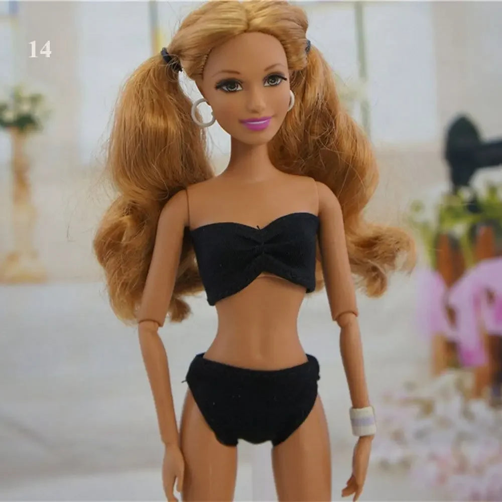 20Styles Doll Swimsuit For 30cm Doll Swimming Clothes 1/6 Male/Female Doll Clothes Short Pants Daily Casual Pants Doll Accessory