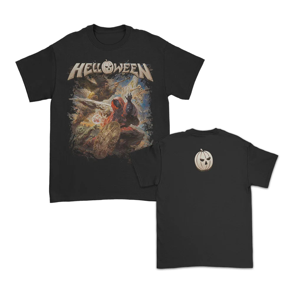 Rock Helloween 3D Print T-Shirts Streetwear Men Fashion Harajuku Casual Oversized O-Neck Short Sleeved T Shirt Tee Tops Clothing