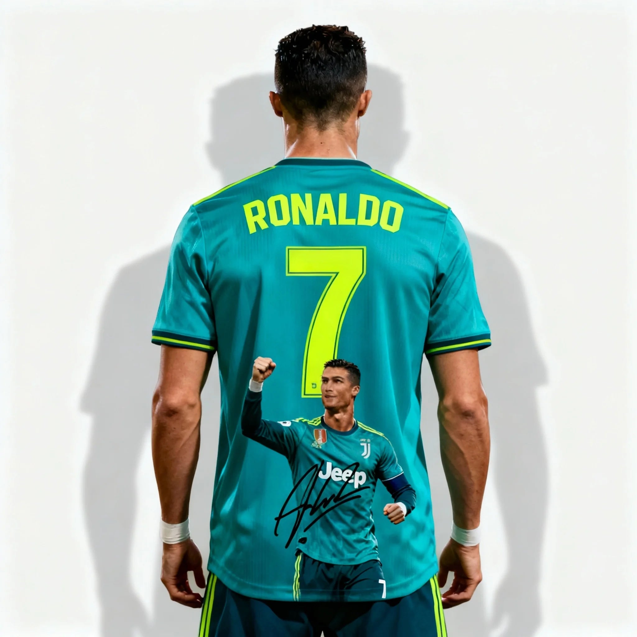 Ronaldo #7 Football Fan Jersey Men  Children T-shirt Summer Daily Sports  Breathable Casual Street Short Sleeve FamilyMatching