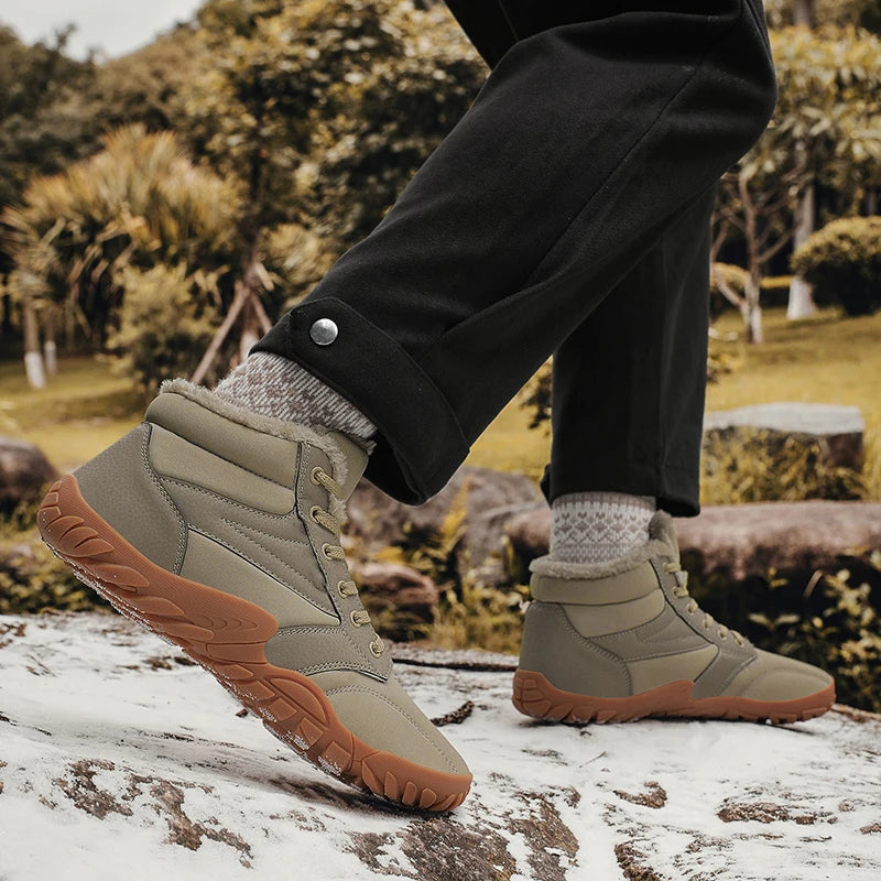 Men Hiking Shoes With Wide Toe Provide Enough Space For Feet Anti Slip Unlocks The Freedom To Wear In The Mountains And Leisure