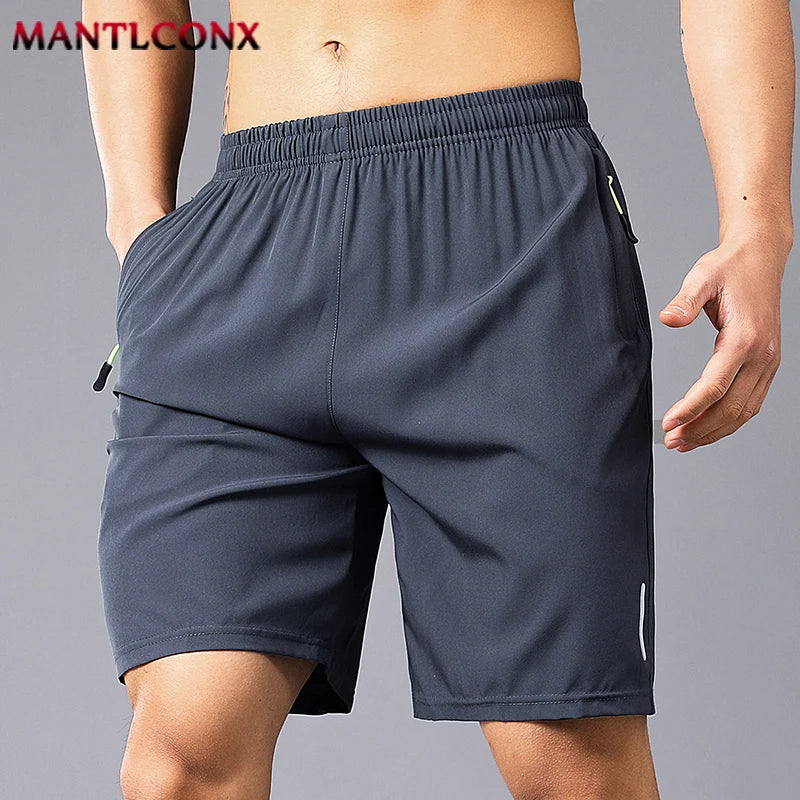 Summer Thin Jogging Men's Shorts Quick Dry Shorts Men's Fitness Sports Short Pants Loose Breathable Board Shorts Male XL-XXXL