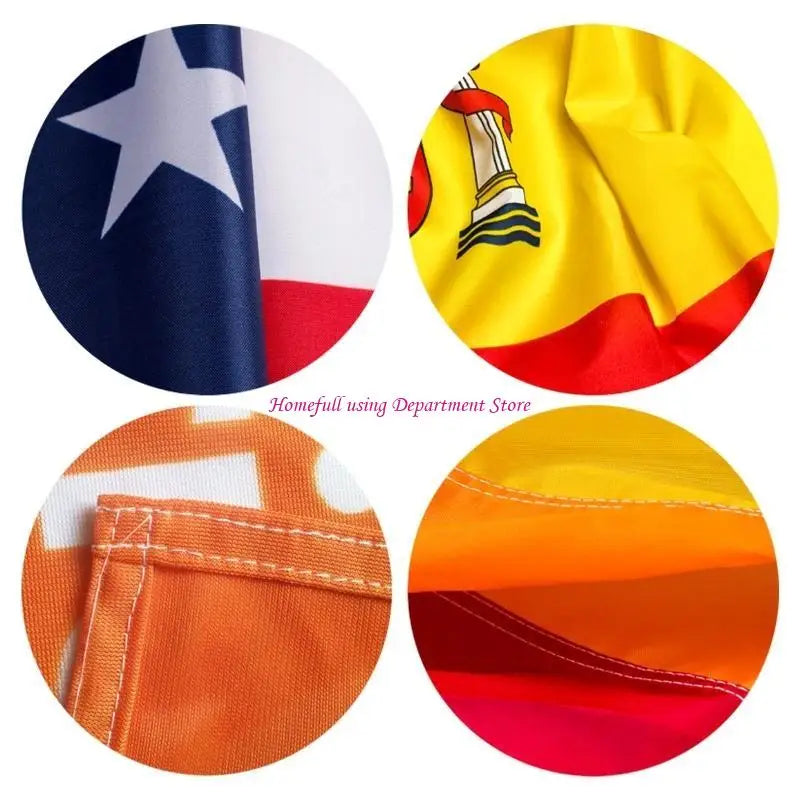 Football Scarf Double-sided Printed Soccer Fan Scarf 15 Countries 5.11x51.18In