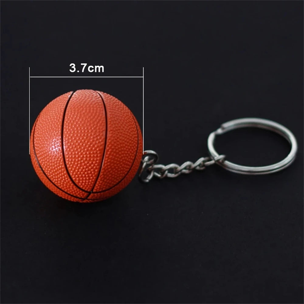 Volleyball Car Accessories Car Pendant Soccer Fun Keychains Key Ring Ball KeyChain Key Holder Bag Pendant