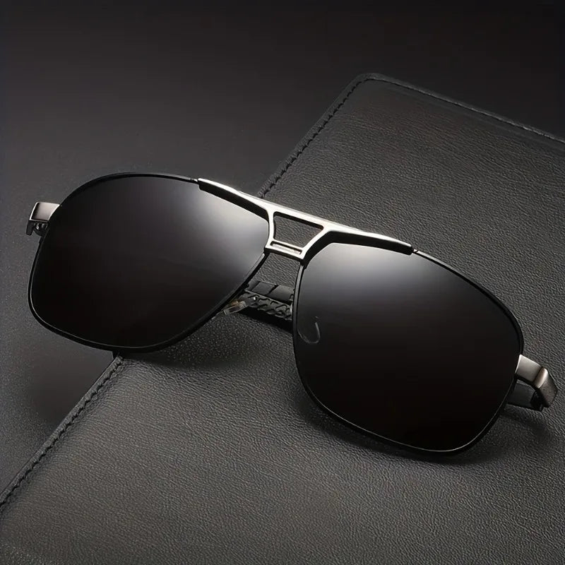 1PCS Unisex Retro Pilot Sunglasses, classic style for daily wear, parties and gifts.