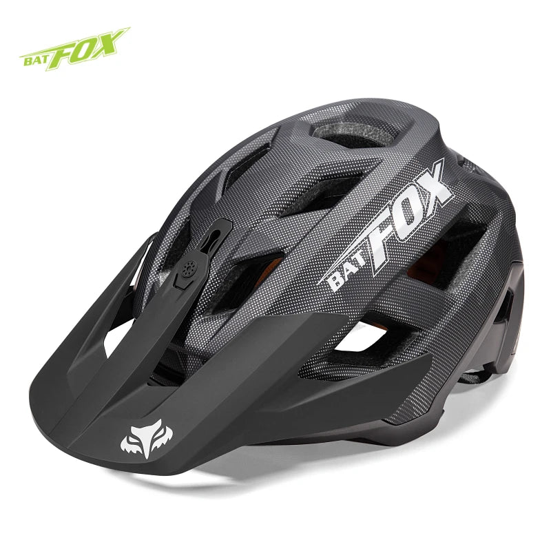 BATFOX 2025 New Mountain Bike Helmet Summer Colorful Cycling Helmet for Adults Youth Men and Women Speed Racing Bicycle Helmets