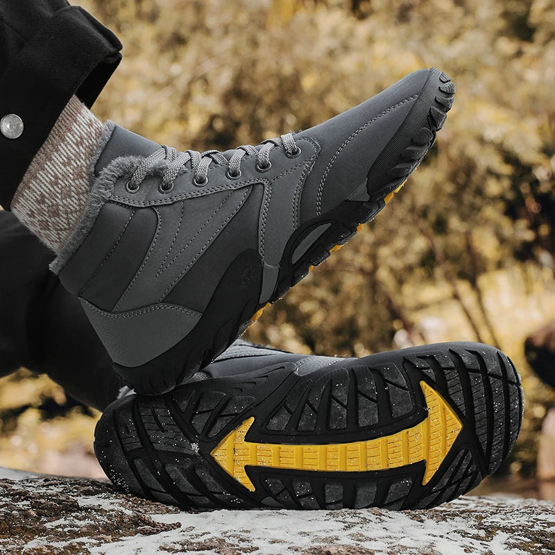 Men Hiking Shoes With Wide Toe Provide Enough Space For Feet Anti Slip Unlocks The Freedom To Wear In The Mountains And Leisure