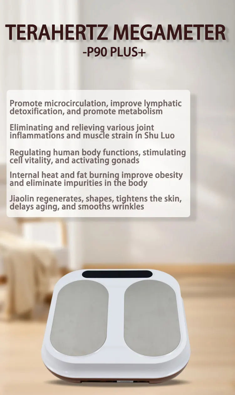 Terahertz P90 plus+ Foot Massager Laser Terahertz Blood Circulation Machine Pain Relief Device for Foot Dampness Dispelling