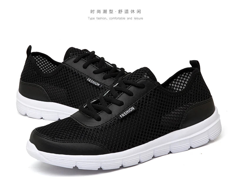 Summer Sneakers for Men Women Lightweight Beach Casual Shoes Plus Size 48 Outdoor Running Shoes