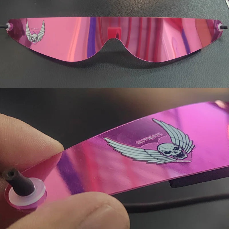 Licensed Vintage Bret Hart Hitman Hart Wrap Around Shades Sunglasses  New Motorcycle glasses