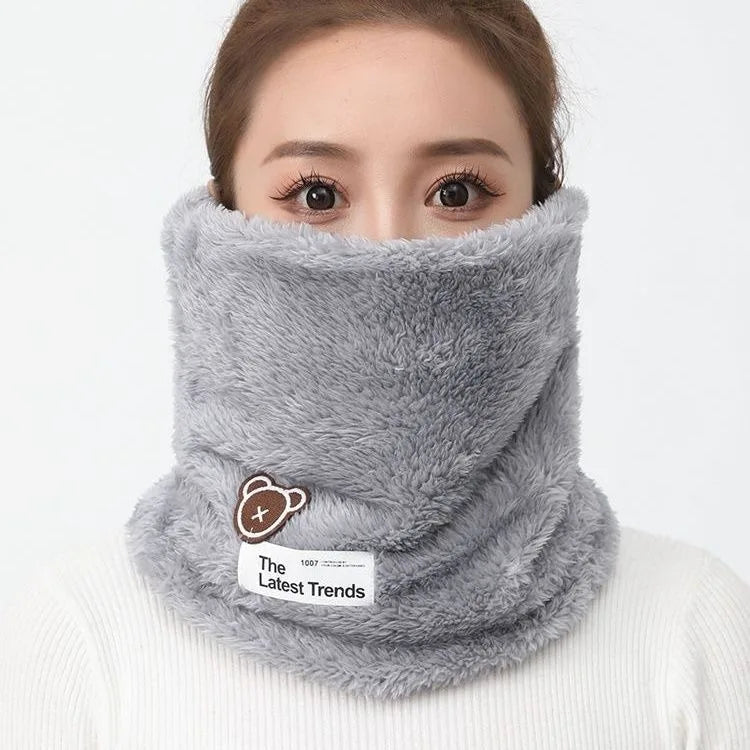 Sports Scarf Knitted Neck Warmer Fashion Soft Women Men Face Cover Winter Skating Running Hiking Thick Cold-proof Collar