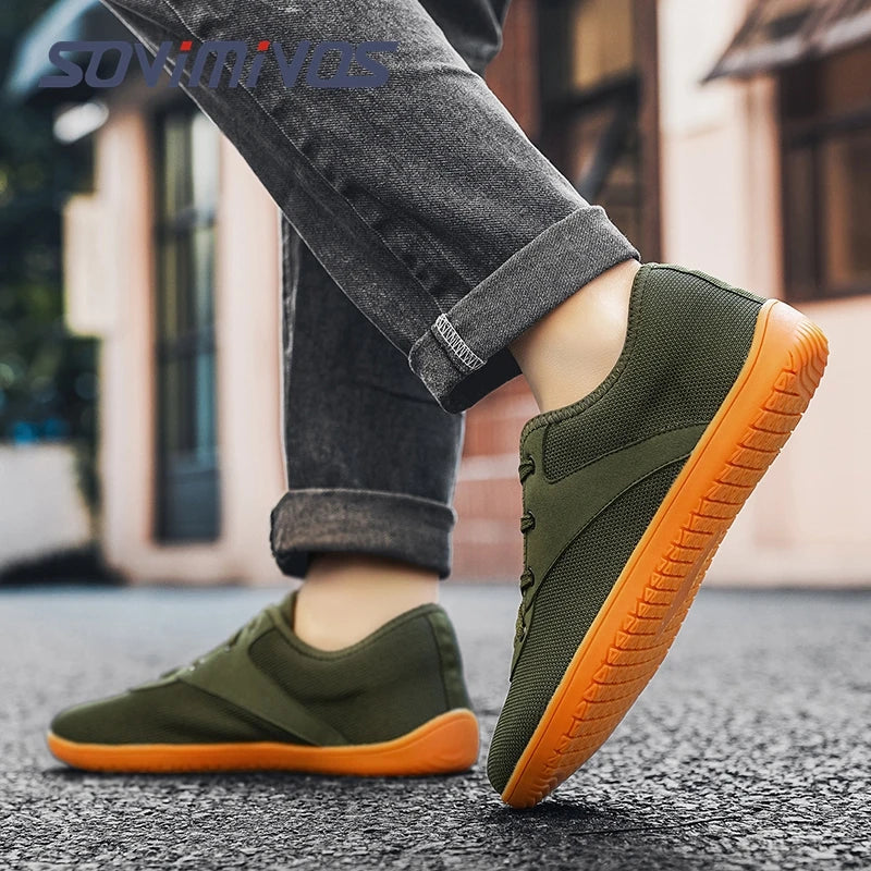 Men's Cross-Trainer | Barefoot & Minimalist Shoe Zero Drop Sole Wide Toe Box Women's Minimalist Trail Runner sneakers