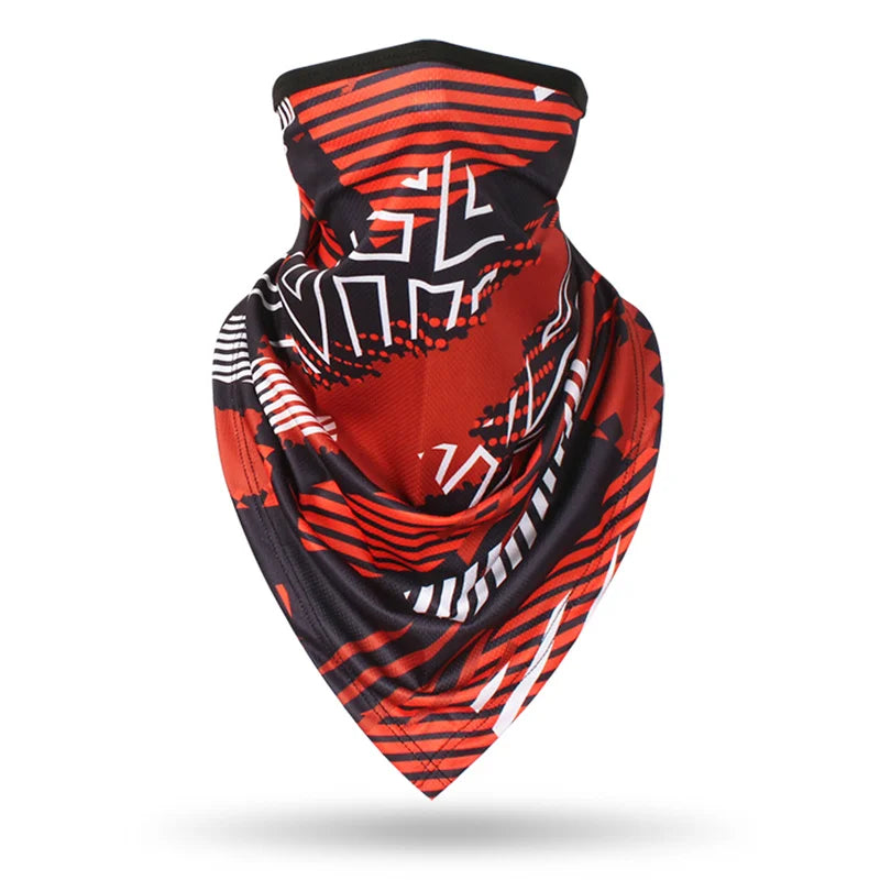 Sports Scarf for Cycling, Cooling Face Mask, Windproof Neck Gaiter, UV Protection Scarf for Beach, Fashion Bandana for Men Women