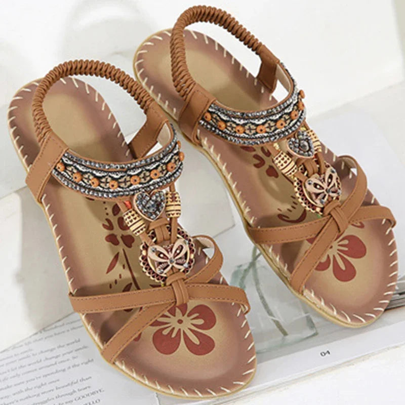 2025 New Women's Sandals Summer Sandals for Shoes Woman Colorful Beach Sandalias De Mujer Non-Slip Summer Footwear Women Mujer
