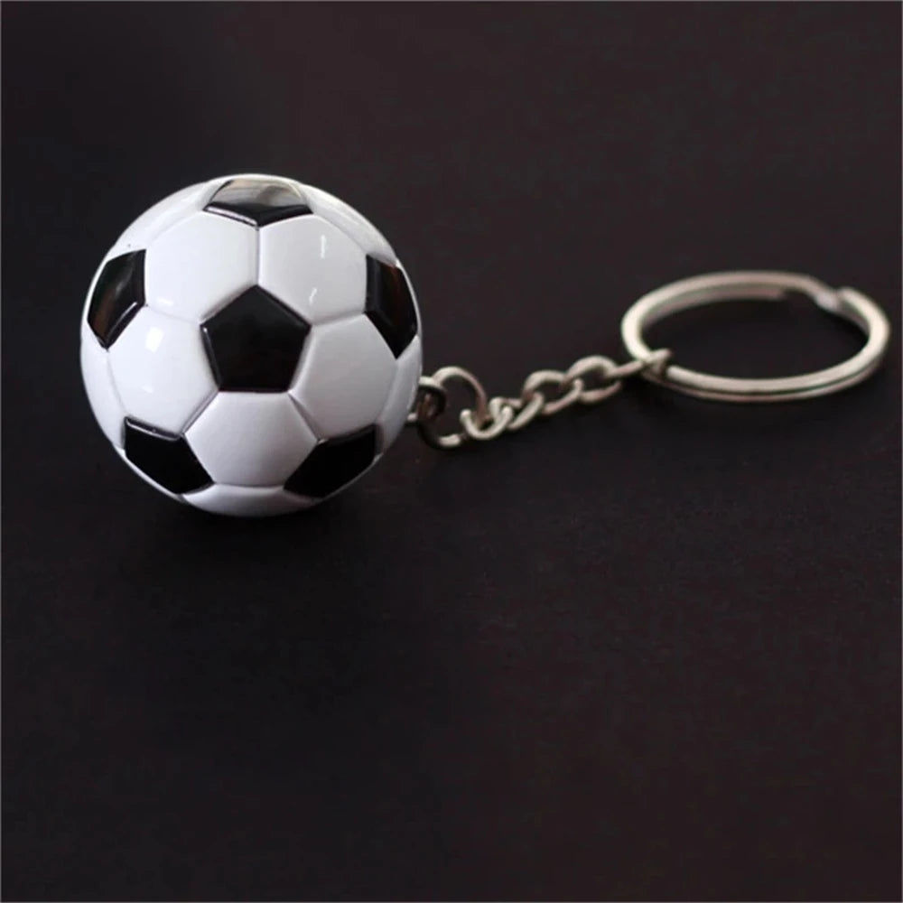 Volleyball Car Accessories Car Pendant Soccer Fun Keychains Key Ring Ball KeyChain Key Holder Bag Pendant